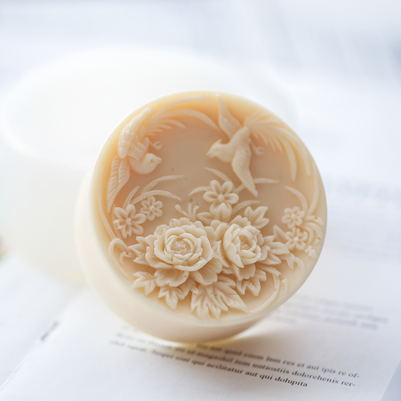 Candle Making Phoenix - Форма для мыла с цветком Феникса,