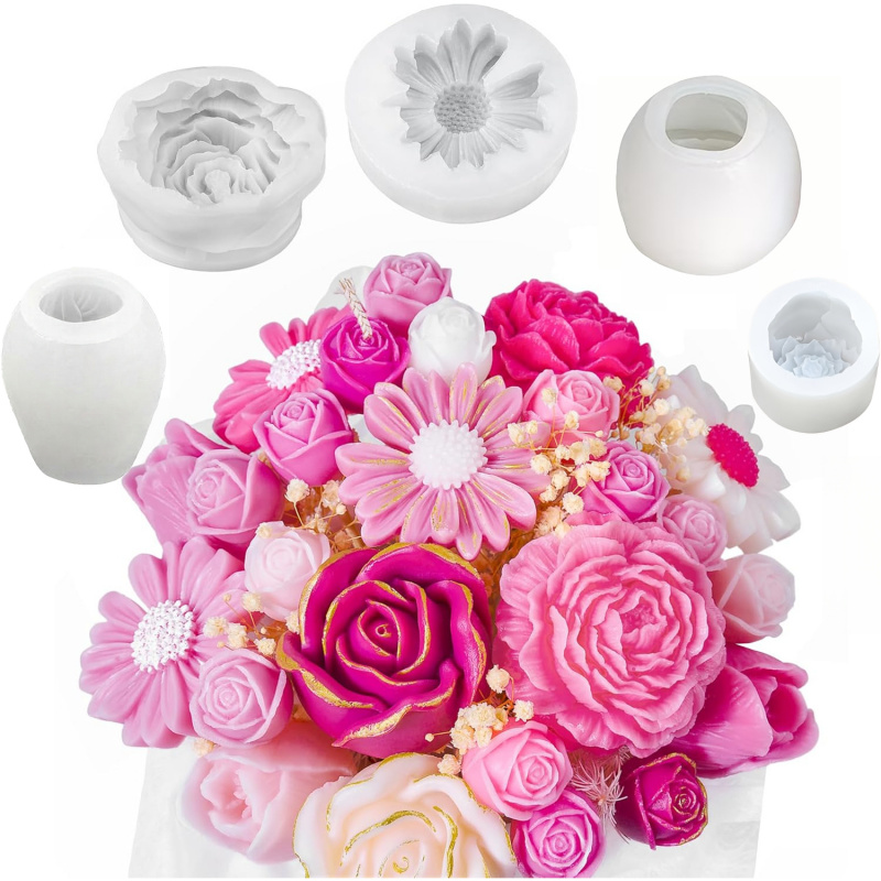 Candle Making Kit Wholesale - Набор из 5 форм для свечей