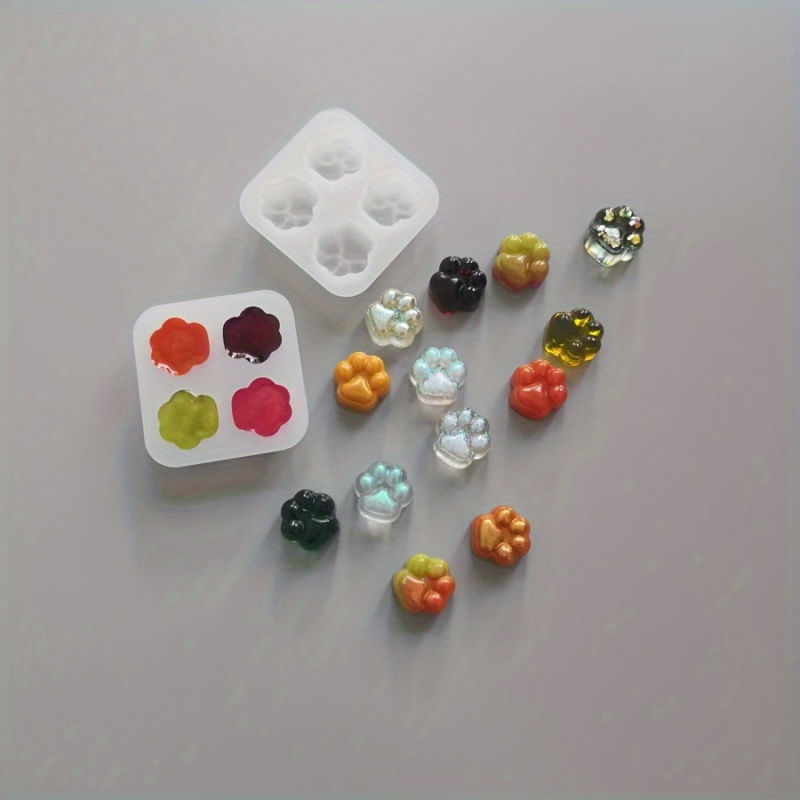Candle Making Kit Wholesale - Набор силиконовых форм с узором кошачьей