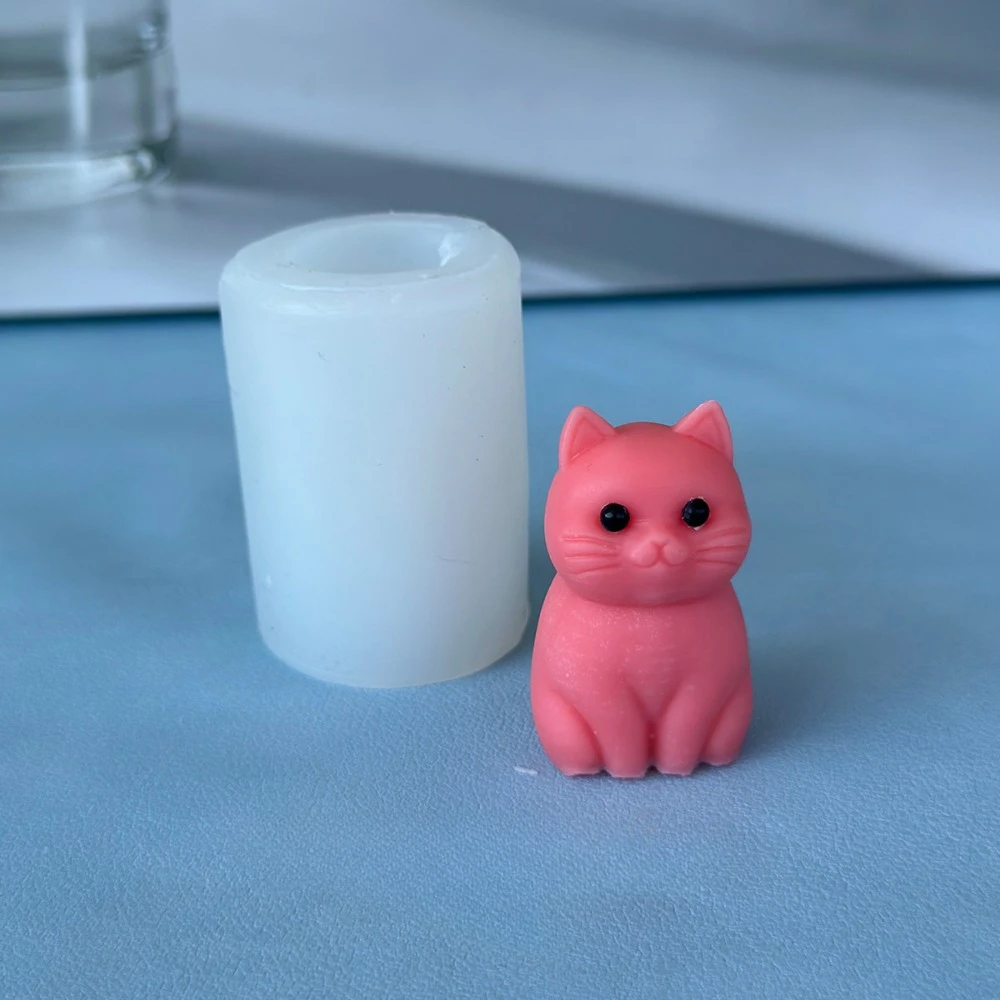 3D толстый кот животное силико – обзор и цена Candle Making Fat