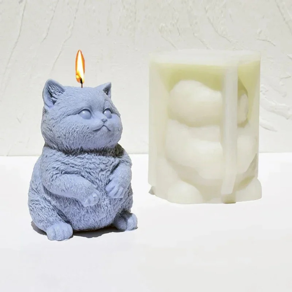 Силиконовая форма 3D «Толстый  – обзор и цена Candle Making Fat