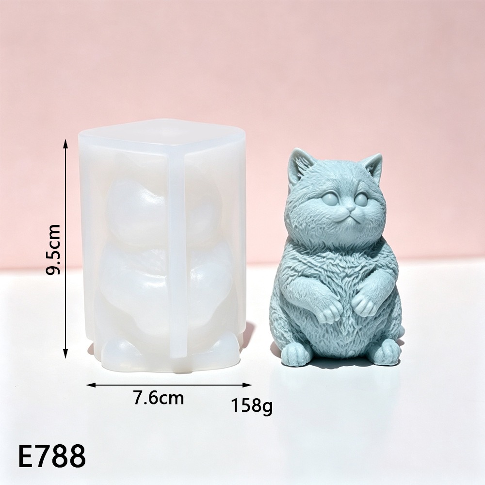 Силиконовая форма 3D «Толстый  – обзор и цена Candle Making Fat