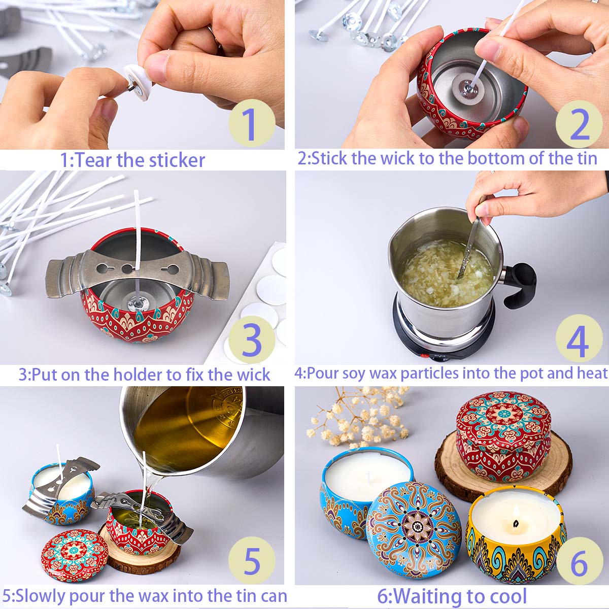 Набор для изготовления аромати – обзор и цена Candle Making Kit Wholesale